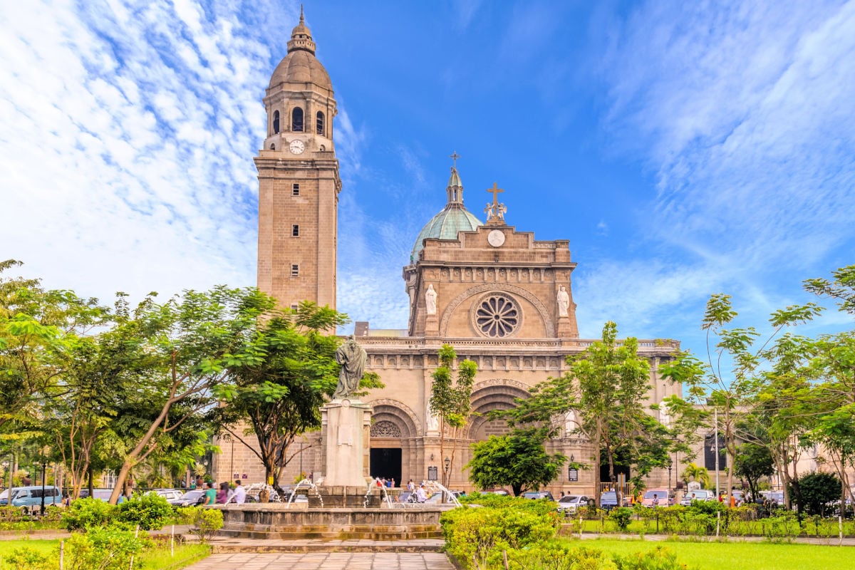 Why This Surprising City In Southeast Asia Is Becoming A BookingTravels Facade of Manila Cathedral Manila Philippines